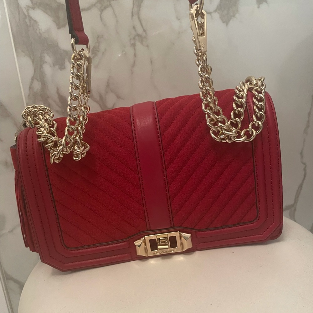 Rebecca Minkoff red handbag